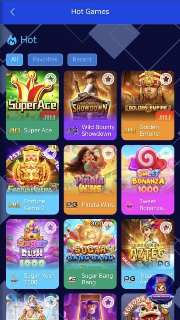 Swerte Express Casino APP Games
